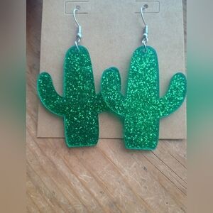 Cactus earrings